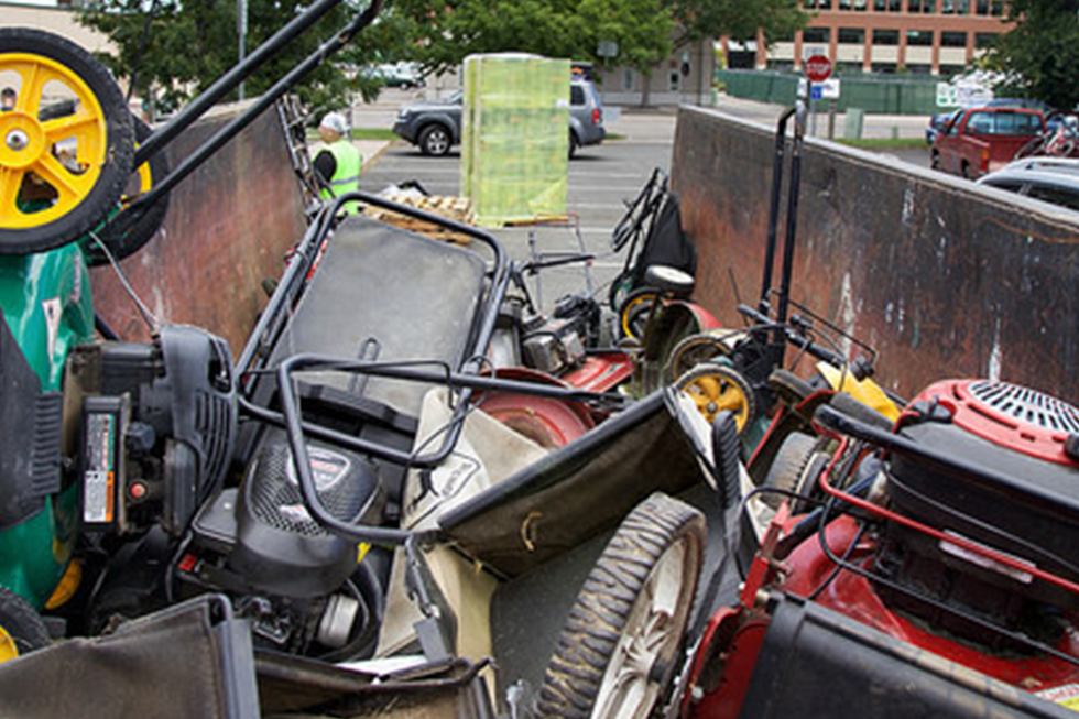 Lawn hotsell mower recycling